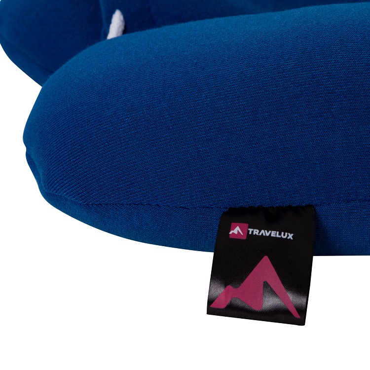Travesseiro com Capuz "Relax Travel" Azul - 4