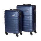 Kit de Malas Travelux Lugano P e M Azul Marinho