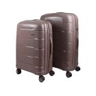 Kit de Malas Travelux Lugano M e G Caqui 