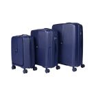 Conjunto de Malas Travelux Engelberg II P, M e G Azul 