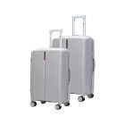 Kit de Malas Travelux Flums M e G Cinza