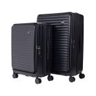 Kit de Malas Travelux San Bernardino M e G Preto